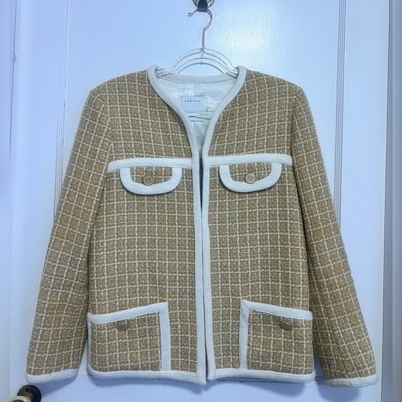 Sandro MIELLE Tweed
Jacket Size S $585 - Picture 1 of 9